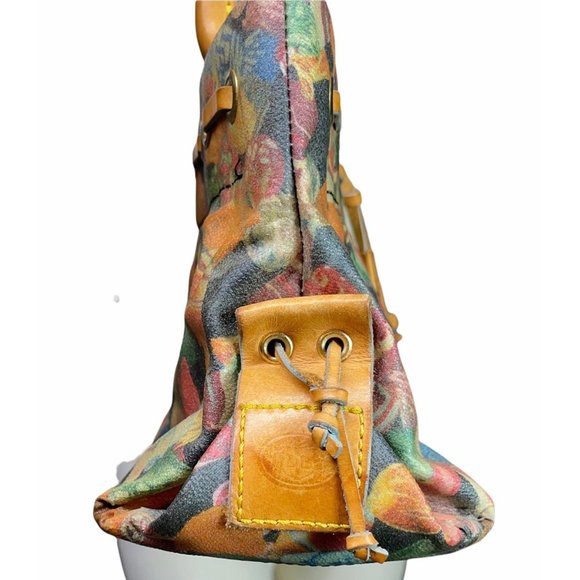 Dooney & Bourke Candy Print Small Vintage Unique Handbag - Picture 4 of 8